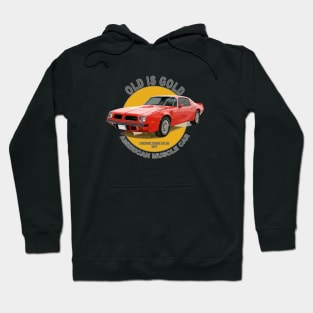 Firebird TransAm American Muscle Car 60s 70s Old is Gold Hoodie